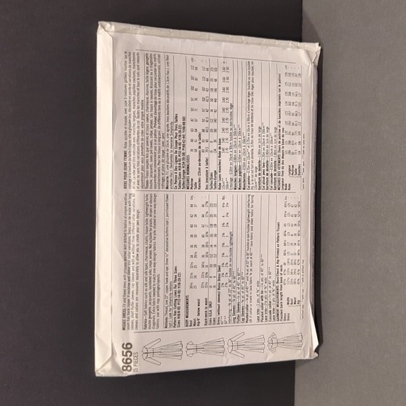 Simplicity 8656 Uncut Sewing Pattern Vintage Dresses Size P (12,14,16) - Picture 2 of 3